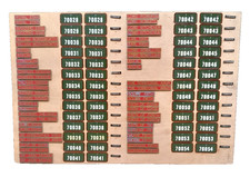 BRITISH RAILWAYS BRITANNIA CLASS LOCOMOTIVE NAMEPLATES 70028-70054 TEACHING AID?