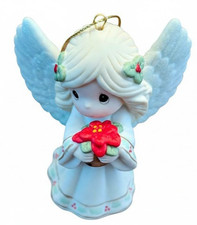 Precious Moments May You Christmas Blossom with Peace and Happiness Ceramic