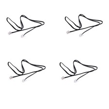 4X RJ11 6P4C Telephone Cable Cord ADSL Modem 1 Meters J2F66970