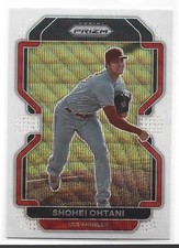 2022 Panini Prizm Shohei Ohtani White Wave Prizm #41 Los Angeles