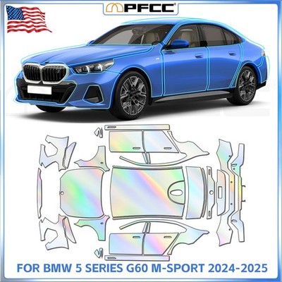 For BMW 5 Series G60 M Sport 2024-UP Full Car Precut Paint Protection Film PPF