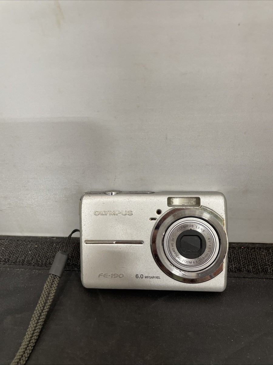 Olympus FE-190 6.0 Megapixel Digital Camera - Untested/For Parts