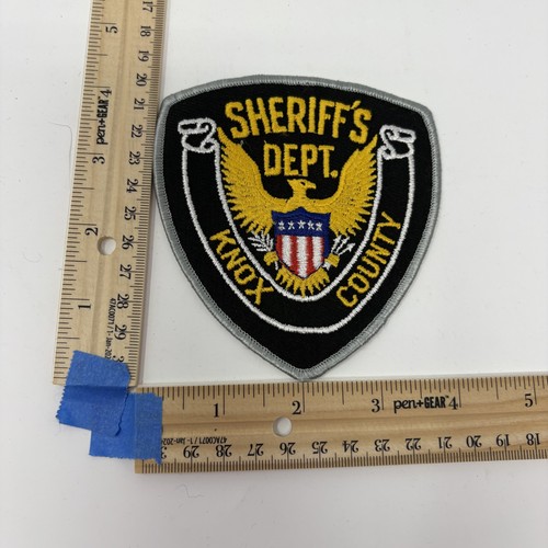 Knox County Tennessee Sheriff's Dept Police Patch Embroidered Historical