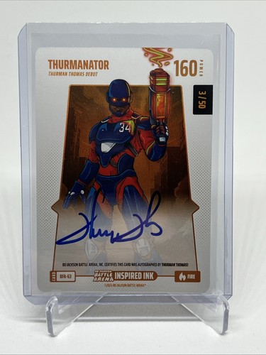 2024 Bo Jackson Battle Arena Thurmanator Auto Fire /50 SSP