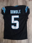 Rico Dowdle Custom Nfl Jersey Autographed Radtke Certified Carolina Panthers