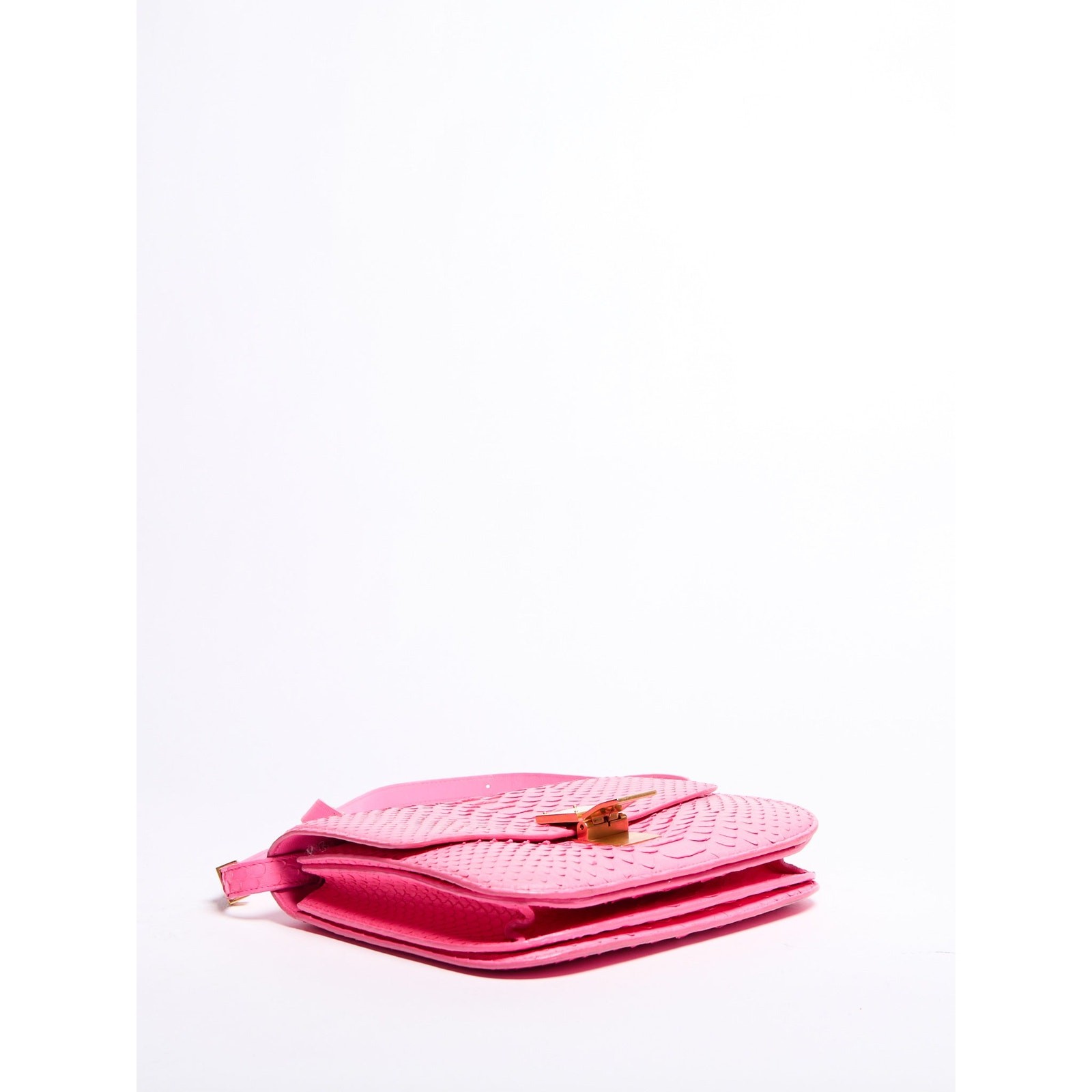 Celine Pink Python Box Bag - image 12