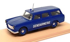 Eligor 1/43 Scale Diecast 1139 - 1964 Peugeot 404 Gendarmerie - Blue