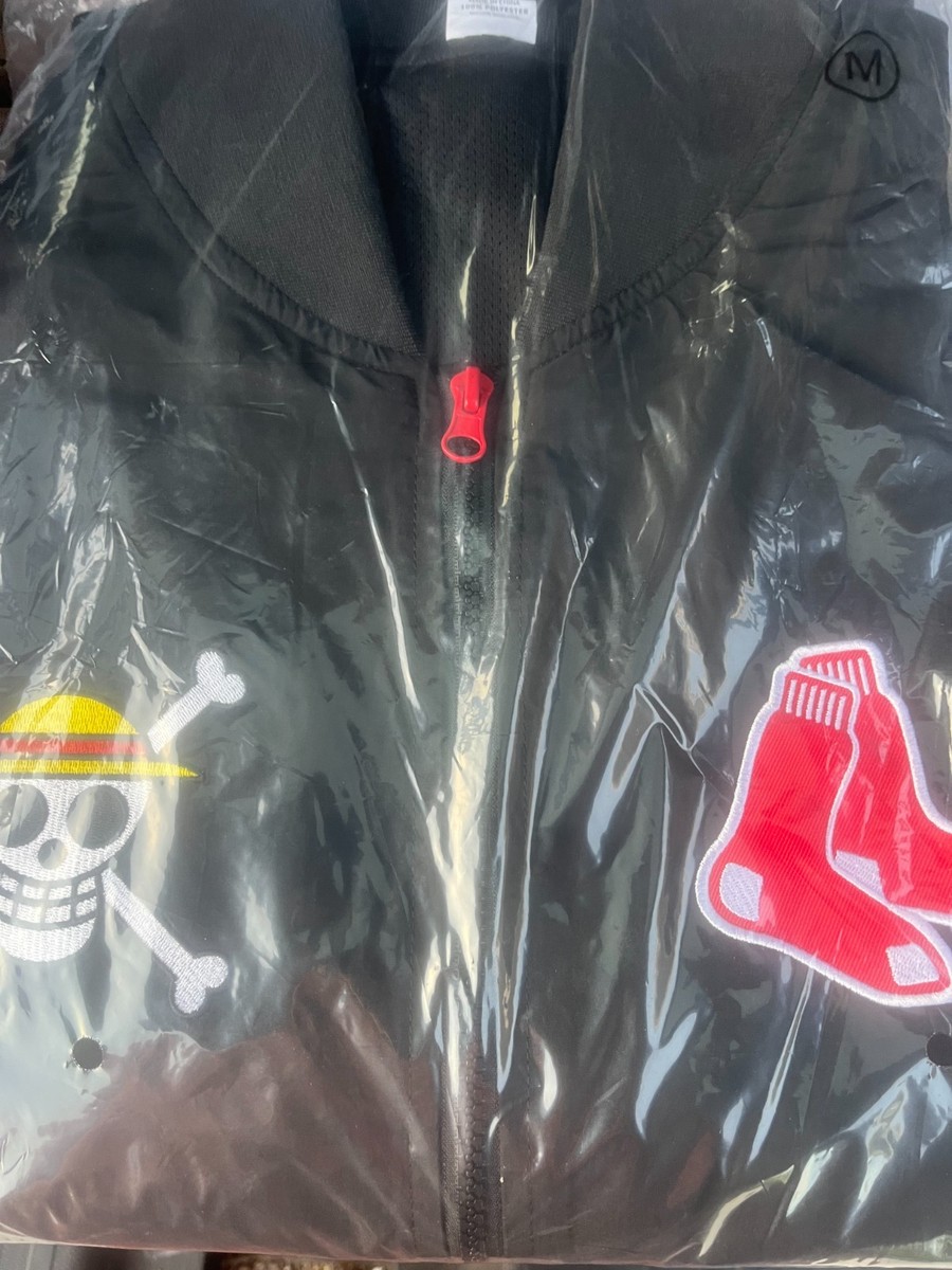2026 Boston Red Sox One Piece Luffy Satin Jacket SGA 5/12 Size