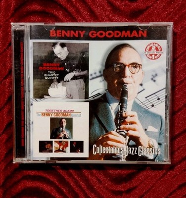 The Benny Goodman Trio Quartet Quintet / Together Again CD - 2 Albums on 1 CD
