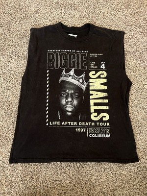 The Notorious B.I.G. Biggie Smalls T-Shirt Men's Large Life After Death 1997