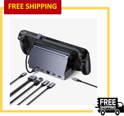 UGREEN Steam Deck Dock 6-in-1 4K@120Hz HDMI 2.1, 100W PD, USB-A & USB C 3.0