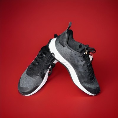Adidas Everyset Trainer Black-White Men's Sneakers Size 10.5 NWB ID4989