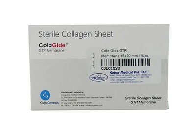 Dental ColoGide GTR Membrane 10x15mm Guided Tissue Regenerative