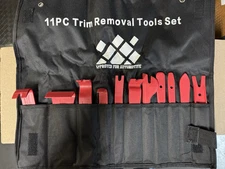 11-PC. Automotive Trim Removal Tools For Dash Stereo Door Panel Clip
