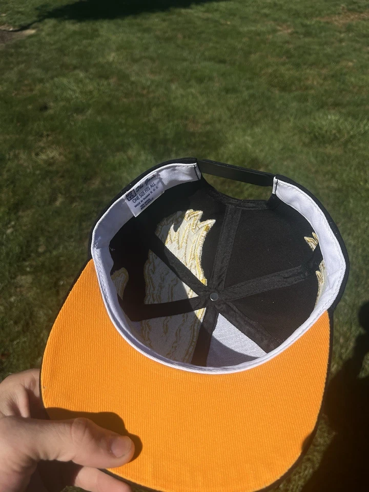 Philadelphia Eagles Cúpula Negra Personalizada Dorado Logo Grande El Juego SnapBack Foto 4 de 4