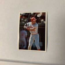 1985 Topps Peel and Stick Sticker Gary Redus Cincinnati Reds 49