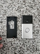 HD Video Ring Battery Doorbell 5F97F2 Silver