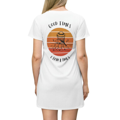 Summer Dress, Beach Bae T-Shirt Dress, Good Times and Tan Lines, Summer  Quotes | eBay