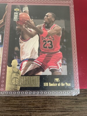 NBA カード　collectors trading cards Michael Jordan Upper Deck Collector's Choice 1985 NBA Rookie Of