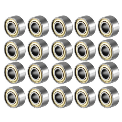 20Pcs Deep Groove Ball Bearing 684ZZ Double Shield 4mm ID 9mm OD 4mm Thick