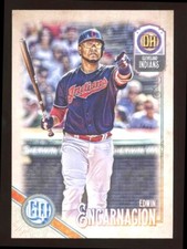 2018 Topps Gypsy Queen Edwin Encarnacion Bazooka Back SP Short Print #259