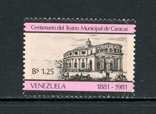 Q177 Venezuela 1981 Théâtre Municipal 1v. MNH