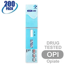 NEW Mintegrity Drug Test Opiate (OPI) Dip Card Urine 200-Pack #MI-WDOP-114