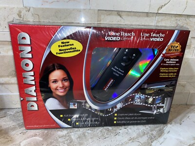 Diamond Multimedia VC500 USB 2.0 One Touch VHS to DVD Video Capture Device
