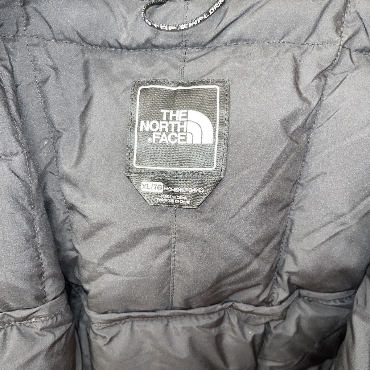 THE NORTH FACE 600 DOWN HOODED QUILT PUFFER LONG KNEE Black THE NORTH FACE 600 DOWN HOODED QUILT PUFFER LONG KNEE Black