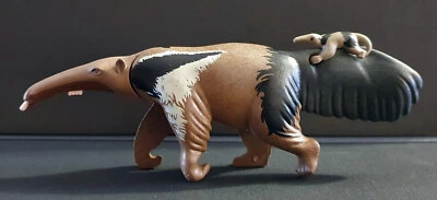 PLAYMOBIL FOURMILIER ADULTE + PETIT ANIMAUX ANIMAL SAUVAGES SAVANE FORET FOURMI - Photo 1/4