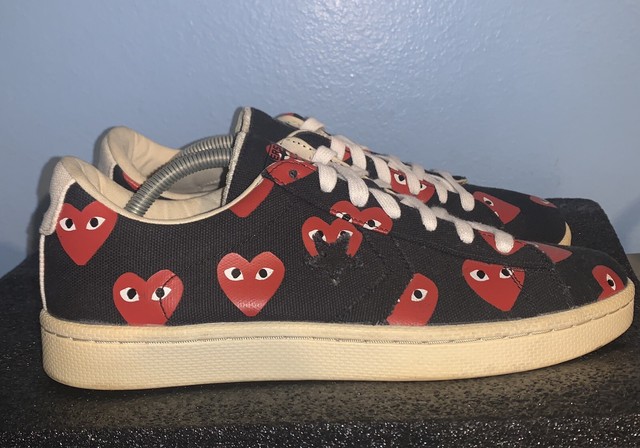 comme des garcons pro leather low