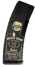 TRUMP 45-47 - MAGA Laser Engraved on Both Sides PRO MAG  / PMAG