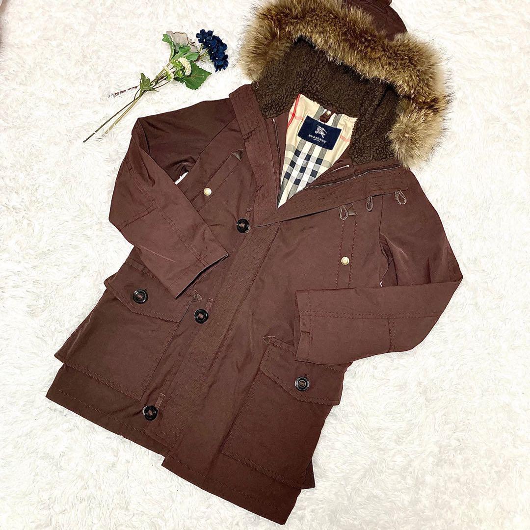 バーバリーロンドン ジャケット ミリタリー チェック ベージュ 38　D275 BURBERRY LONDON バーバリーロンドン 21AW ノバチェック 長袖
