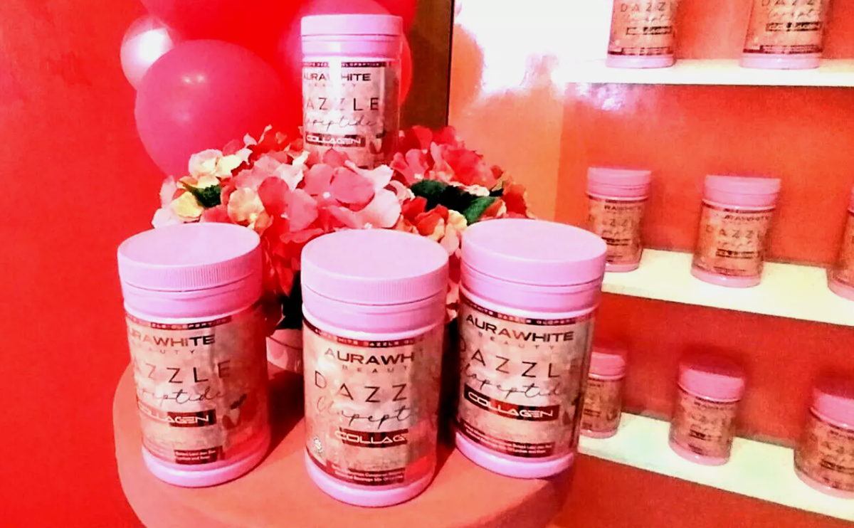 Poudre De Collagène AuraWhite Dazzle - Astaxanthine & Glutathion - 800g - Neuf, Made In Malaysia