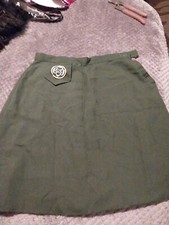 Vintage Girl Scout CADETTE UNIFORM Skirt New York USA Made