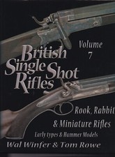 Rook, Rabbit & Miniature Rifles- BRITISH SINGLE SHOT RIFLES Vol 7, New! $0 Ship!