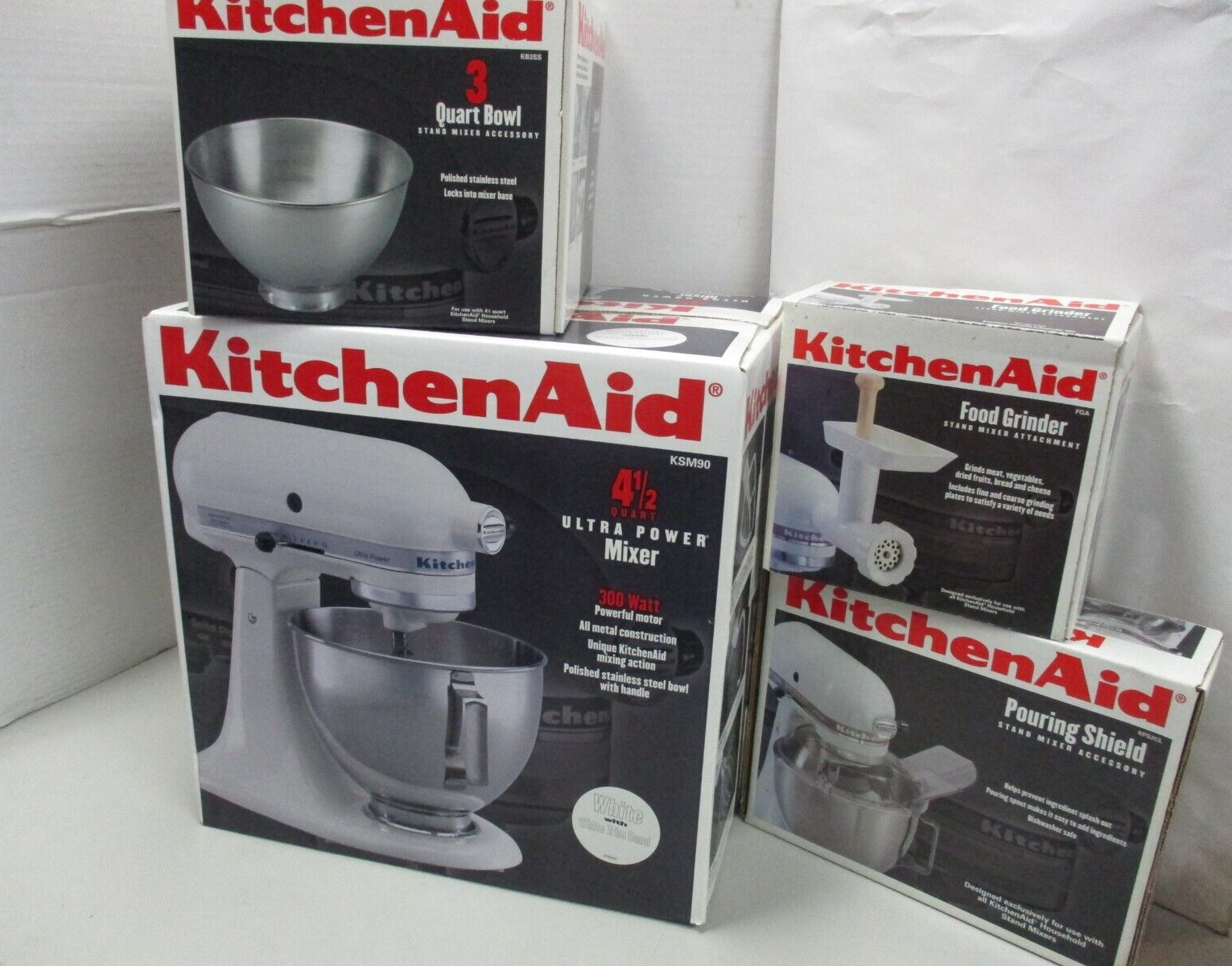 kitchenaid model ksm90 accessories