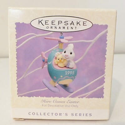Hallmark Keepsake Series Spring Ornament 1995 Here Comes Easter #2