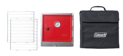 コールマン Coleman Camping Oven Smoker Coleman Smoker Camping Oven Smoker Foldable with Thermometer