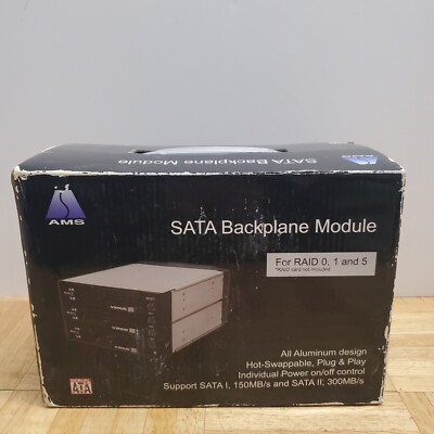 Ams Venus ATA Serial Sata Backplane Module For Raid 0, 1 And 5 Model DS-2131SSBK