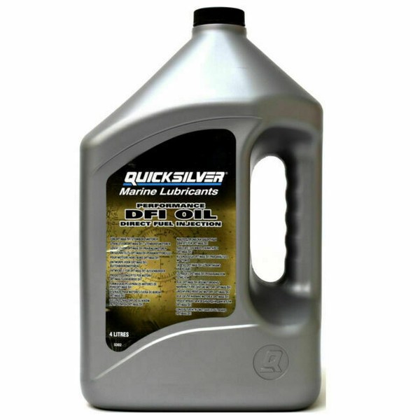 4 Litre Quicksilver Optimax 2 Stroke OUTBOARD DFI Oil 75 90hp Mercury