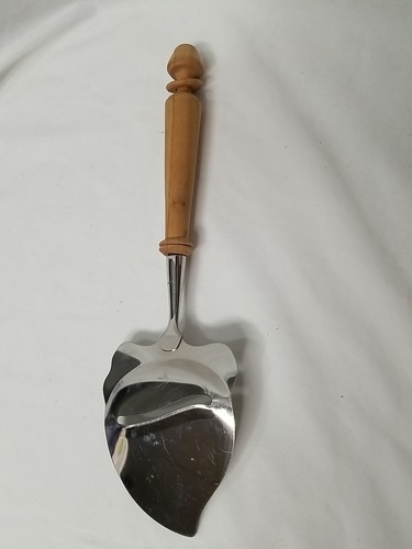 Norwegian Cheese Slicer Stainless Steel Craved Wooden Handle - Picture 6 of 6