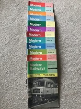 Steam Train Magazine Bundle. Modern Railways 1964 Jan-Dec
