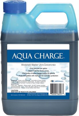 #ad #ad 1 Quart Aqua Charge Windshield Washer Ultra Concentrate fluid Makes 55 gallons $33.70