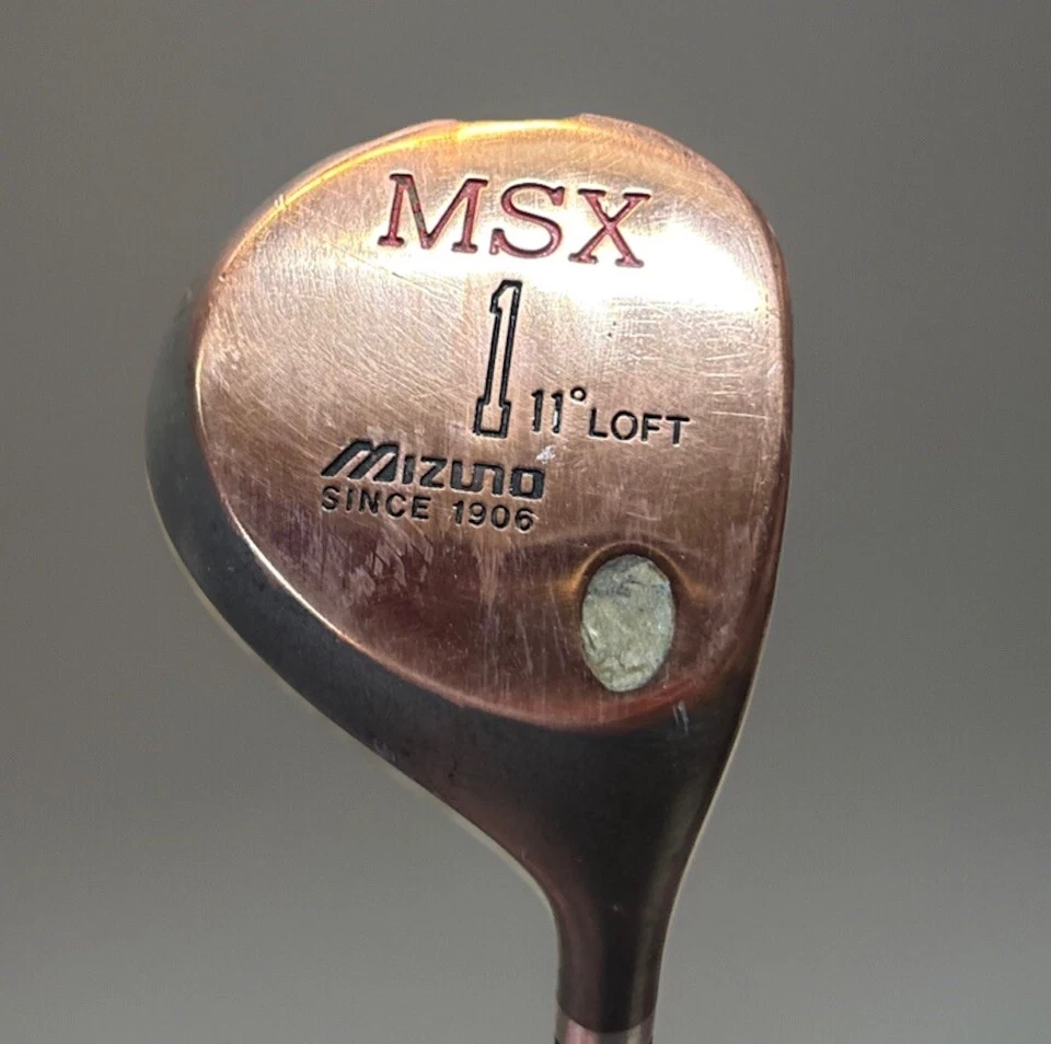 Mizuno MSX DRIVER 11 Degree  copper Finish with EXSAR GOLD  shaft the original - Image 2 of 4