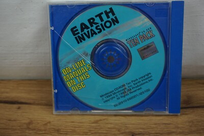Earth Invasion - 1994 PC Computer CD Mindscape Video Game (Disc Only)
