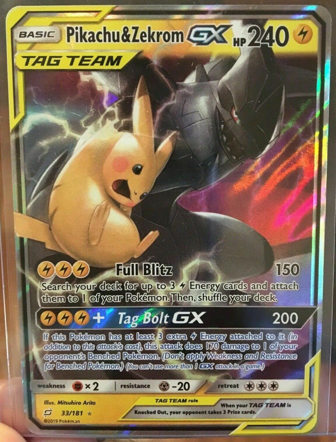 Pikachu zekrom gx - Card Games, Facebook Marketplace