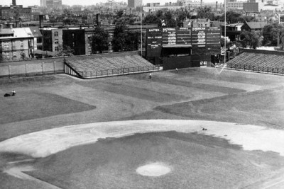 Chicago Cubs WRIGLEY FIELD Stadion Druck Innenraum 4x6 Foto