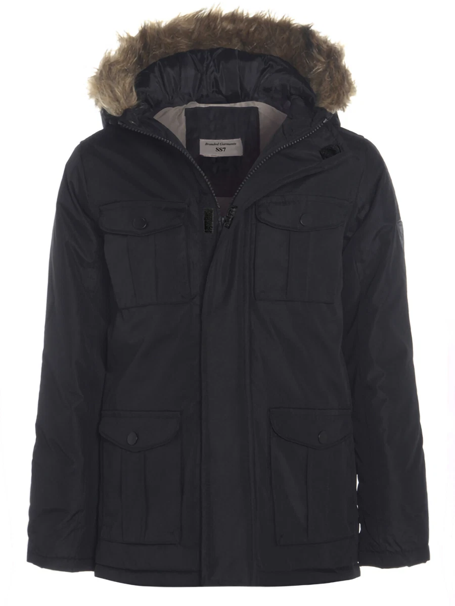 Boys padded waterproof shop coat