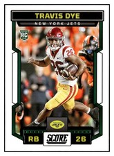 2023 Score - Rookie Rookies Travis Dye #329 (RC)